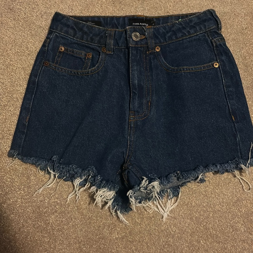Frank and Oak Jean Shorts Size 24
